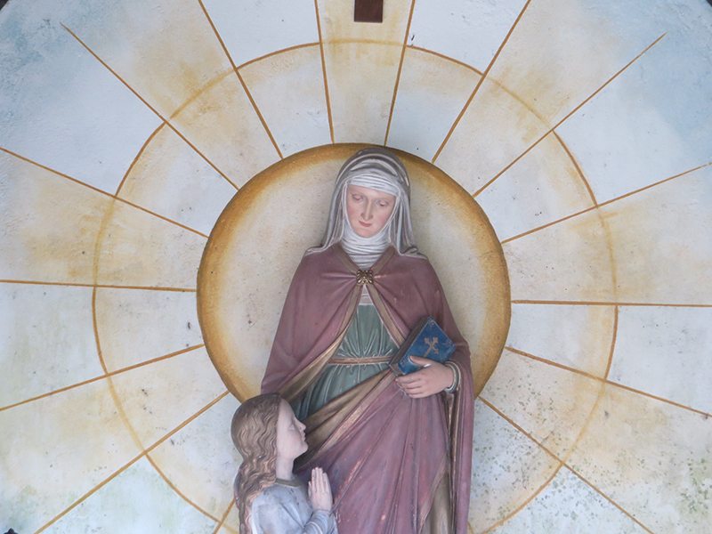 Die Marienfigur in der Maria-Anna-Kapelle (Foto: Hans-Joachim Schneider)